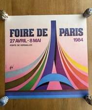 Affiche originale foire d'occasion  Saint-Germain-en-Laye