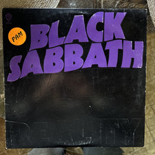 Usado, BLACK SABBATH Master Of Reality Vinyl LP 1971 1st US Pressing BS 2562 Poster!! comprar usado  Enviando para Brazil