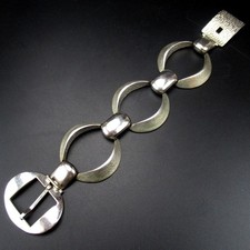 MEGA Designer Armband aus 800er Silber P. O. Orlandini für Uno A Erre Italy 96g comprar usado  Enviando para Brazil