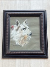 Quadro antico cane usato  Calvizzano
