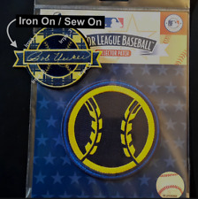 Bob Uecker Milwaukee Brewers Memorial Patch + Patch de Logotipo de Manga de Jersey de Beisebol comprar usado  Enviando para Brazil
