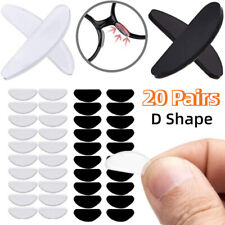 20 Paare Adhesive Nasenpads Anti Rutsch Silikon Brillen Pads für Gläser comprar usado  Enviando para Brazil
