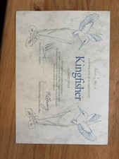 Danbury mint kingfisher for sale  BIGGLESWADE