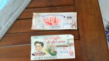 Lot billets loterie d'occasion  Auray