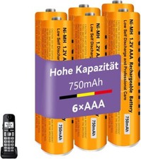 750mah wiederaufladbar haushal gebraucht kaufen  Oldenburg (Oldenburg)