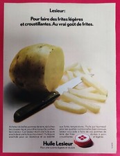 Press advertisement lesieur d'occasion  Expédié en Belgium