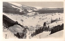 Używany, KRKONOSE CECOSLOVACCHIA PEC Pod SNEZKOU~PANORAMA FOTO CARTOLINA 1955 na sprzedaż  Wysyłka do Poland