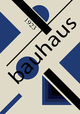 Bauhaus 1923 affiche d'occasion  Saint-Georges-de-Didonne