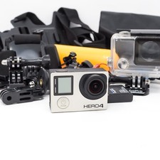 Usado, Pacote de câmera de ação GoPro Hero 4 Black Edition 4K - Muito bom estado comprar usado  Enviando para Brazil