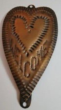 Hammered metal welcome for sale  Warrington