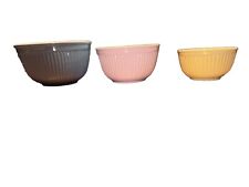 nesting ceramic bowls 3 for sale  Indialantic