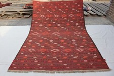 Kilim hecho a mano de 6 x 9 pies para sala de estar, cocina, habitación de invitados y comedor segunda mano  Embacar hacia Mexico