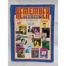 Remember one songbook for sale  Saint George