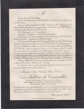 1892 faire part d'occasion  Toulouse-