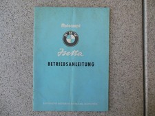 Operating instructions isetta d'occasion  Expédié en Belgium