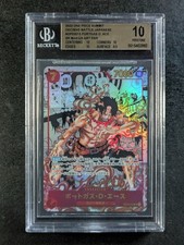 2022 One Piece MANGÁ PORTGAS D. ACE OP02-013 Paramount War AltArt SR JPN BGS 10 comprar usado  Enviando para Brazil
