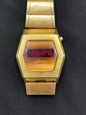 Raro 1976 - Bulova 37mm relógio hexágono masculino LED vermelho com pulseira de duquesa LEIA comprar usado  Enviando para Brazil