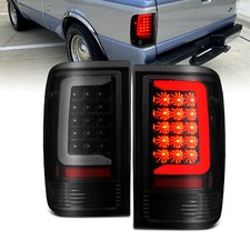 Conjunto de lanternas traseiras de substituição LED barra C preta fumaça Ford Ranger 1993-1997 comprar usado  Enviando para Brazil