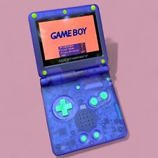 Console portátil personalizado roxo claro Gameboy Advance SP IPS V2/V5 retroiluminado, USB C comprar usado  Enviando para Brazil