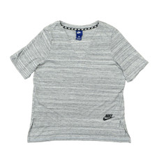 Blusa Nike feminina tamanho M manga curta cinza rayon gola V listrada comprar usado  Enviando para Brazil