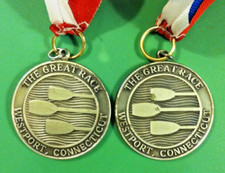 Vintage rowing medals for sale  Groton
