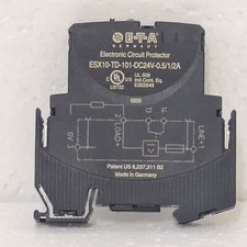Protetor de circuito eletrônico E-T-A ESX10-TD-101-DC24V-0.5/1/2A comprar usado  Enviando para Brazil
