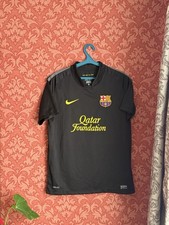 CAMISA RARA FC BARCELONA 2011 2012 AWAY NIKE TAMANHO S MASCULINA Réplica Preta comprar usado  Enviando para Brazil