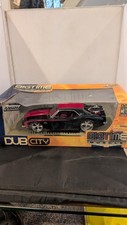 Jada Bigtime Muscle 1/18 1968 Chevy Camaro preto e vermelho 68 fundido BOM, usado comprar usado  Enviando para Brazil