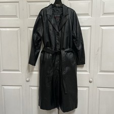 Black leather long for sale  Curtice