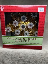 Vintage christmas gold for sale  Vienna