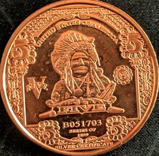 Unze feinkupfer indian gebraucht kaufen  Halle
