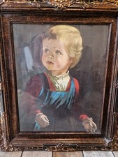Large antique picture for sale  SALFORD
