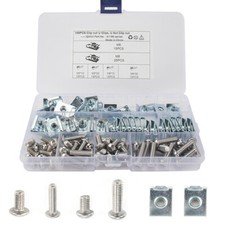 Kit de parafusos clipes porcas em U M5 M6 carenagem carroceria acabamento interior painel fixadores de velocidade comprar usado  Enviando para Brazil
