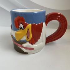 Caneca vintage Warner Brothers Looney Tunes Foghorn Leghorn Barnyard Dawg 16 oz comprar usado  Enviando para Brazil