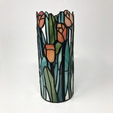 Stained glass pillar for sale  Oroville