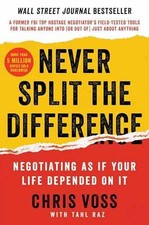 Never Split the Difference: - Hardcover, by Voss Chris; Raz - Very Good u comprar usado  Enviando para Brazil