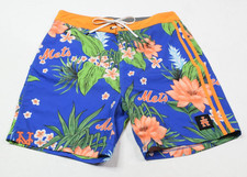 Usado, Bermuda de praia Hurley Phantom New York Mets masculina 29 azul laranja floral comprar usado  Enviando para Brazil