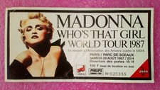 Madonna billet concert d'occasion  Choisy-le-Roi
