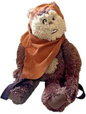 Mochila de pelúcia Ewok Wicket Star Wars animal de pelúcia bolsa suspensa marrom escolar comprar usado  Enviando para Brazil