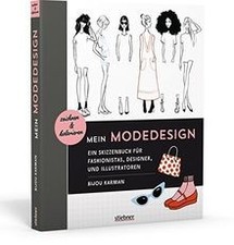 Modedesign zeichnen kolorieren gebraucht kaufen  Berlin