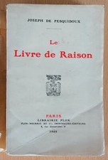 Livre raison joseph d'occasion Livre raison joseph d'occasion  Lisieux