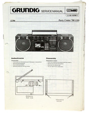 Grundig service manual gebraucht kaufen  Westerrönfeld