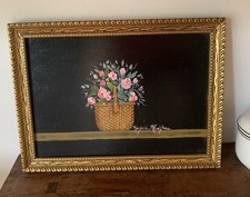 Vtg signed oil for sale  Teaneck