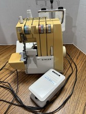 Máquina de costura vintage Singer Ultralock 14U52A Serger, funciona comprar usado  Enviando para Brazil