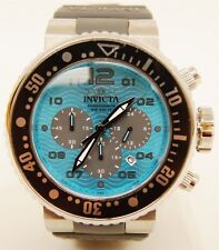 Relógio de quartzo INVICTA Scuba Pro cronógrafo #27247 mostrador azul 52mm aço inoxidável comprar usado  Enviando para Brazil