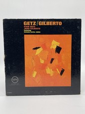 STAN GETZ JOAO GILBERTO 12" LP VG VINYL RECORD VERVE GATEFOLD V8545 1964, usado comprar usado STAN GETZ JOAO GILBERTO 12" LP VG VINYL RECORD VERVE GATEFOLD V8545 1964, usado comprar usado  Enviando para Brazil