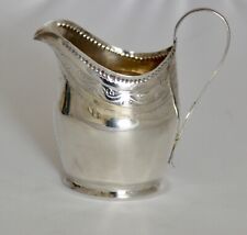  1804 JARRA CREMA DE PLATA ESTERLINA GEORGE 111 DE LONDRES WILLIAM BENNETT segunda mano  Embacar hacia Argentina