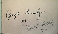 George formby beryl for sale  BURY