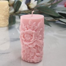 Rose pillar candle for sale  NORWICH