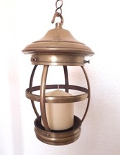 Vintage brass lantern for sale  UK